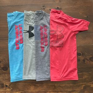 Boy’s Under Armour Short Sleeve Shirt Bundle